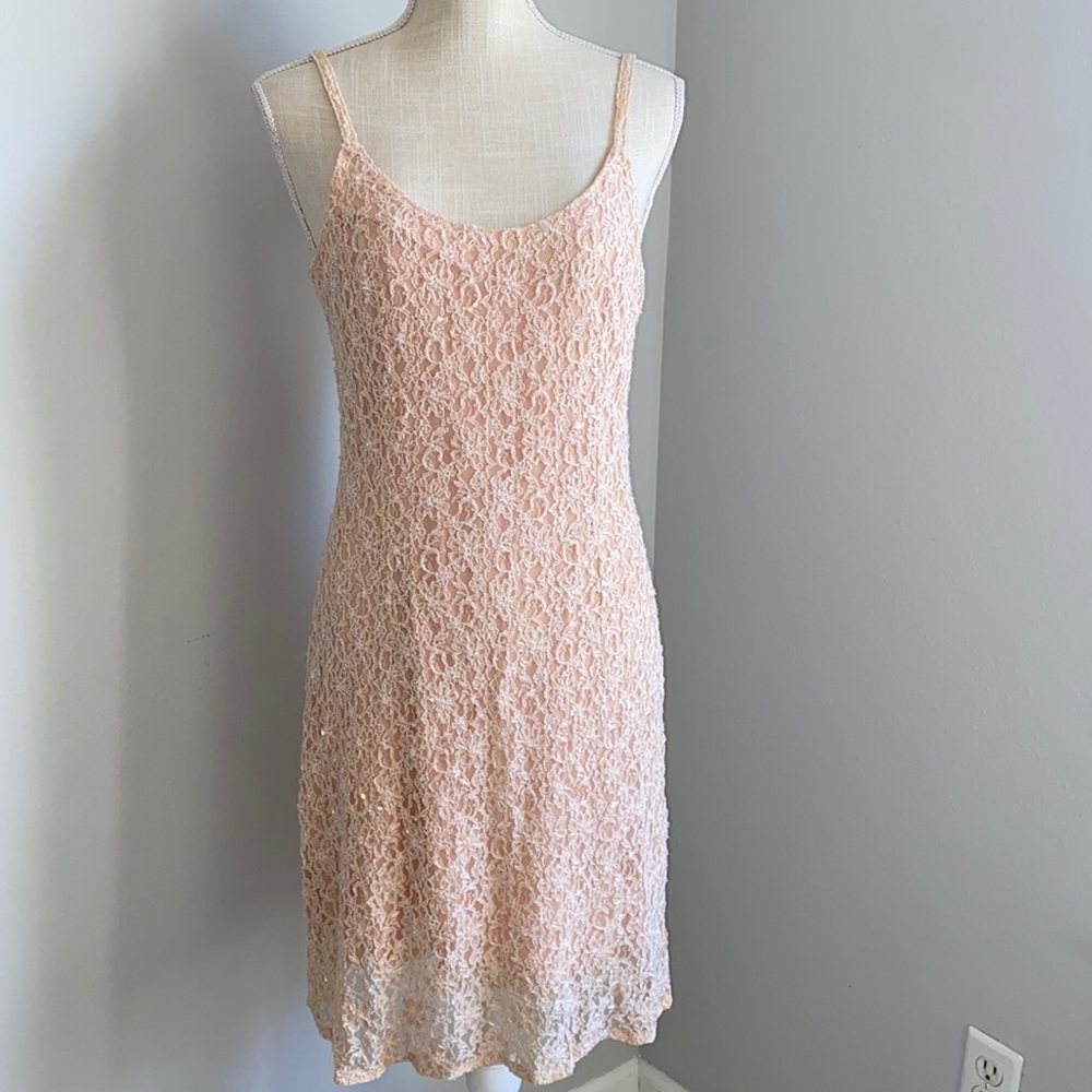 Katz Beaded Lace Dress Vintage